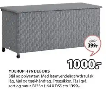 JYSK YDERUP HYNDEBOKS tilbud