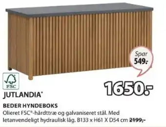 JYSK BEDER HYNDEBOKS tilbud