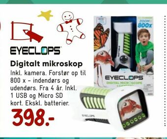 Bilka Digitalt mikroskop tilbud
