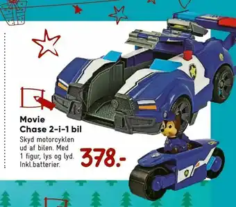 Bilka Movie Chase 2-i-1 bil tilbud