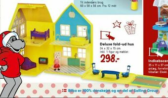 Bilka Deluxe fold-ud hus tilbud