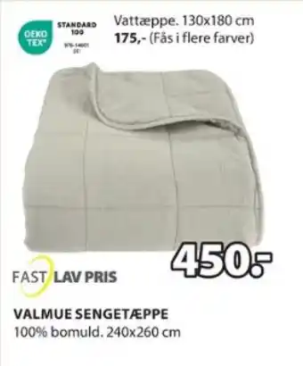 JYSK VALMUE SENGETÆPPE tilbud