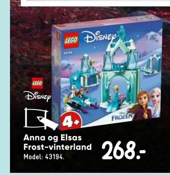 Anna og Elsas Frost-vinterland