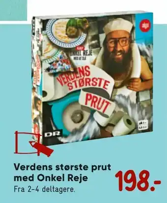Verdens største prut med Onkel Reje