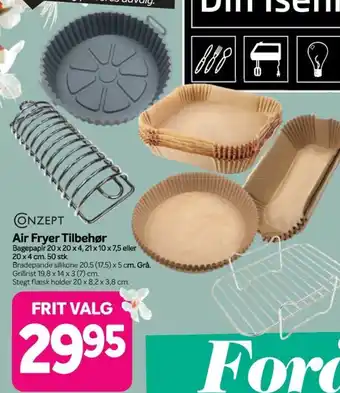 Din Isenkræmmer Air Fryer Tilbehør tilbud