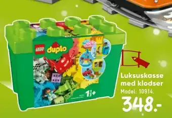Luksuskasse med klodser