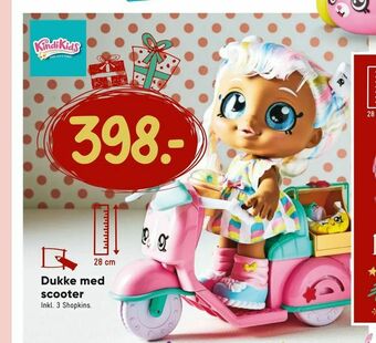 Bilka Dukke med scooter tilbud
