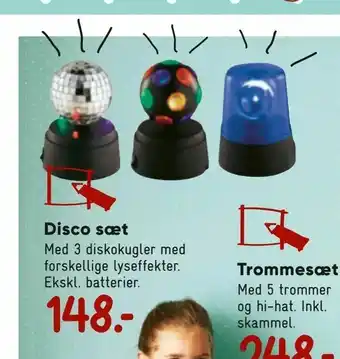 Bilka Disco sæt tilbud