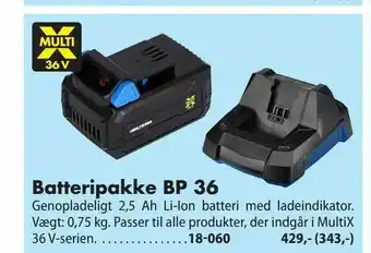 Batteripakke BP 36