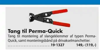 Biltema Tang til Perma-Quick tilbud