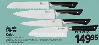 Din Isenkræmmer Jamie Oliver Knive tilbud