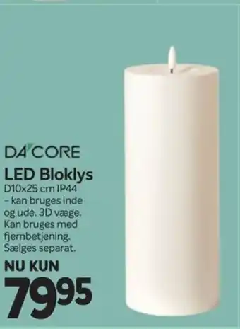 Din Isenkræmmer LED Bloklys tilbud