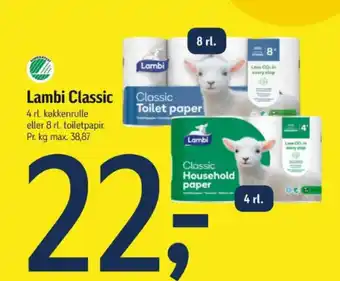 Føtex Lambi Classic tilbud