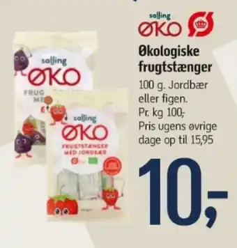 Føtex Økologiske frugtstænger tilbud