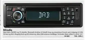 Biltema Bilradio tilbud