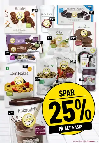 Løvbjerg SPAR 25% PÅ ALT EASIS tilbud