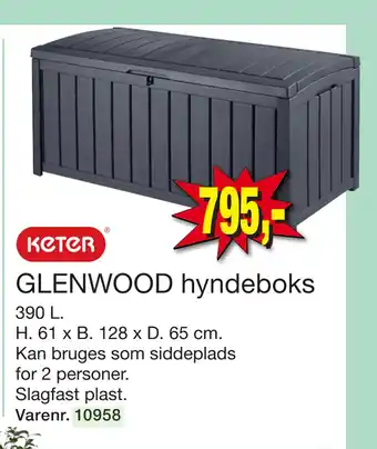 Harald Nyborg GLENWOOD hyndeboks tilbud