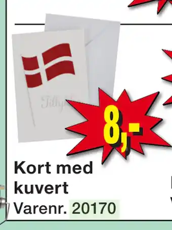 Harald Nyborg Kort med kuvert tilbud