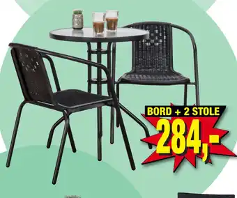 Harald Nyborg BORD + 2 STOLE tilbud