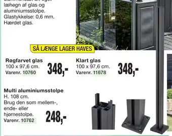 Harald Nyborg Multi aluminiumsstolpe tilbud