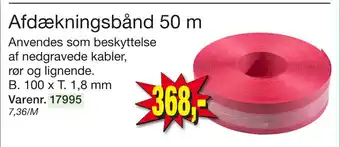 Harald Nyborg Afdækningsbånd 50 m tilbud