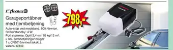 Harald Nyborg Garageportåbner med. fjernbetjening tilbud