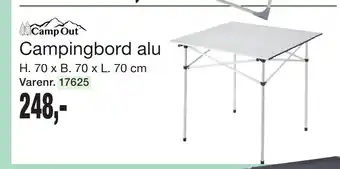 Harald Nyborg Campingbord alu tilbud