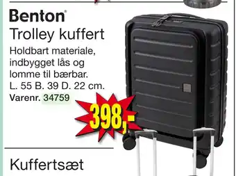 Harald Nyborg Trolley kuffert tilbud