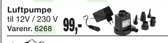 Harald Nyborg Luftpumpe til 12V / 230 V tilbud