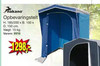 Harald Nyborg Opbevaringstelt tilbud