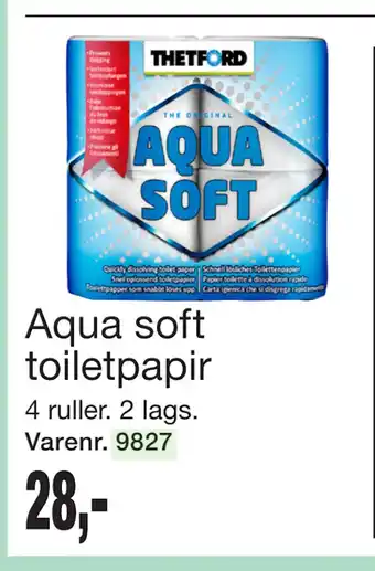 Harald Nyborg Aqua soft toiletpapir tilbud