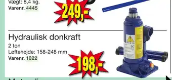 Harald Nyborg Hydraulisk donkraft tilbud