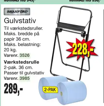 Harald Nyborg Gulvstativ tilbud
