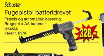 Harald Nyborg Fugepistol batteridrevet tilbud