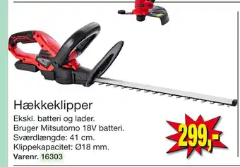 Harald Nyborg Hækkeklipper tilbud