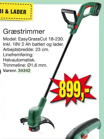 Harald Nyborg Græstrimmer tilbud