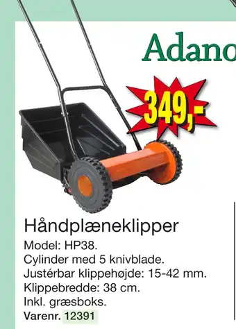 Håndplæneklipper