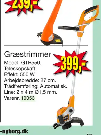 Harald Nyborg Græstrimmer tilbud