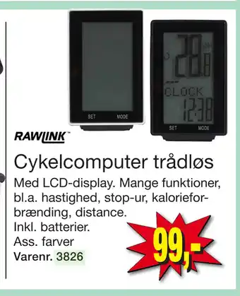 Cykelcomputer trådløs