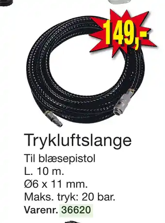 Harald Nyborg Trykluftslange tilbud