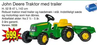 Harald Nyborg John Deere Traktor med trailer tilbud