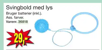Harald Nyborg Svingbold med lys tilbud