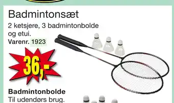 Harald Nyborg Badmintonsæt tilbud