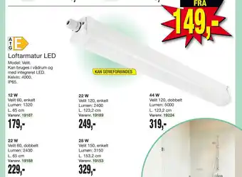 Harald Nyborg Loftarmatur LED tilbud