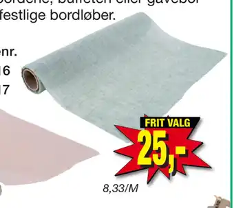 Harald Nyborg Bordløber tilbud