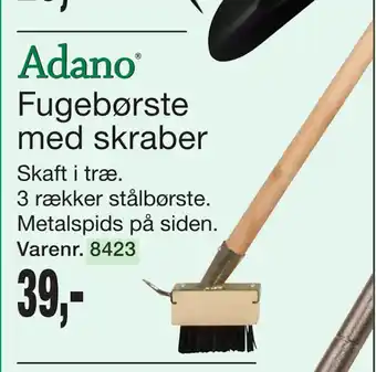 Harald Nyborg Fugebørste med skraber tilbud