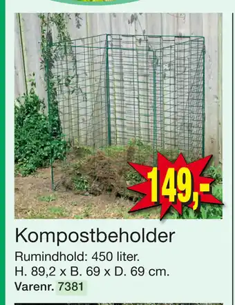 Harald Nyborg Kompostbeholder tilbud