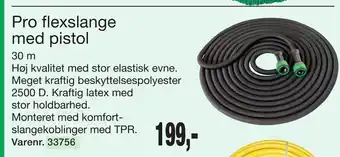 Harald Nyborg Pro flexslange med pistol tilbud