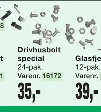 Harald Nyborg Drivhusbolt special tilbud