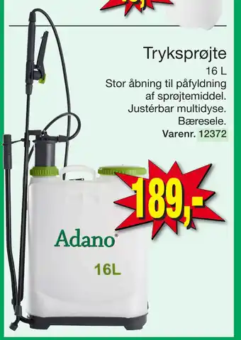 Harald Nyborg Tryksprøjte tilbud